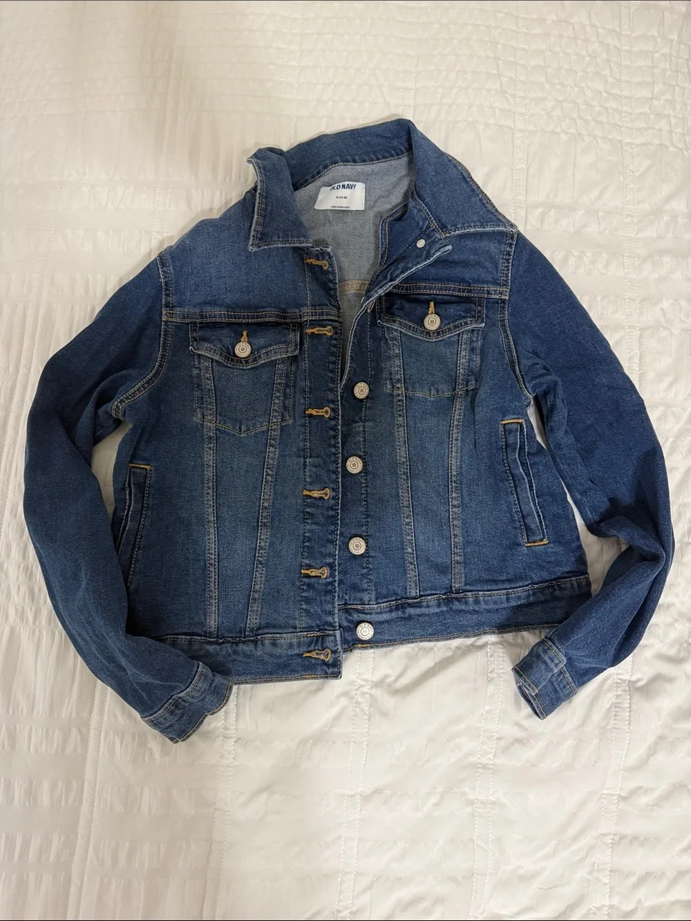 Old Navy Dark Blue Kids Denim Jacket